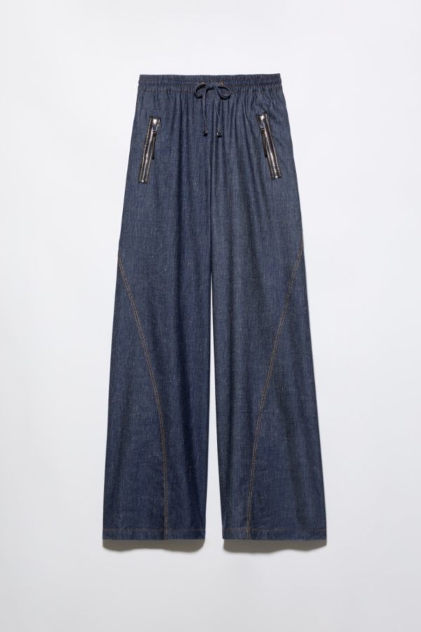 MAX&Co. – Pantalone od pamuka i lana sa efektom teksasa 7 MAX&Co. – Pantalone od pamuka i lana sa efektom teksasa - Slika 3