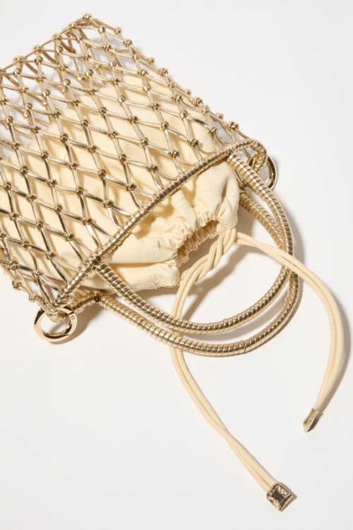 MAX&Co. – Metalik pletena mini torba 2 3 7