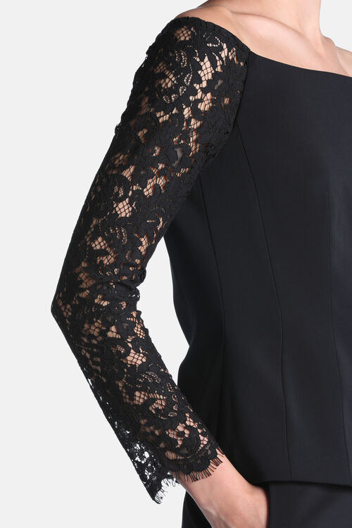 Luisa Spagnoli – Bluza sa čipkanim rukavima 3 1806094836a1ff9f7ca35f4 28621078 02862130XX4