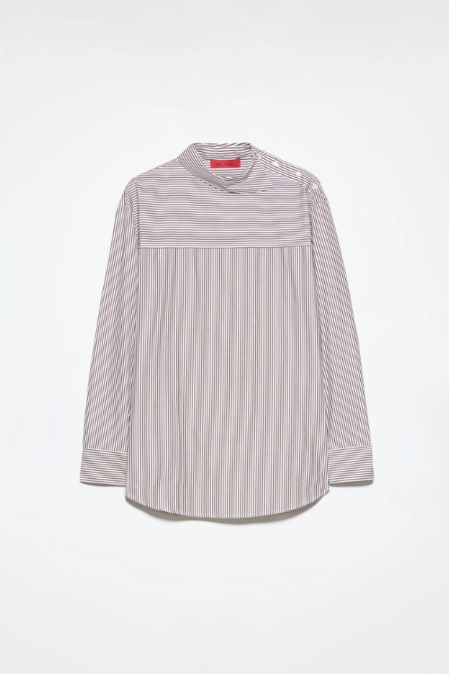 MAX&Co. – Pamučna bluza sa asimetričnim kopčanjem 1 2626116023200 2 5