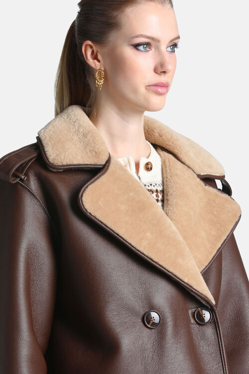 Luisa Spagnoli – Aviator jakna sa dva lica 3 543416 096311610000 4