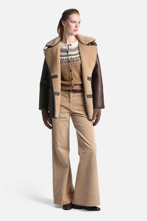 Luisa Spagnoli – Aviator jakna sa dva lica 6 543416 096311610000 7